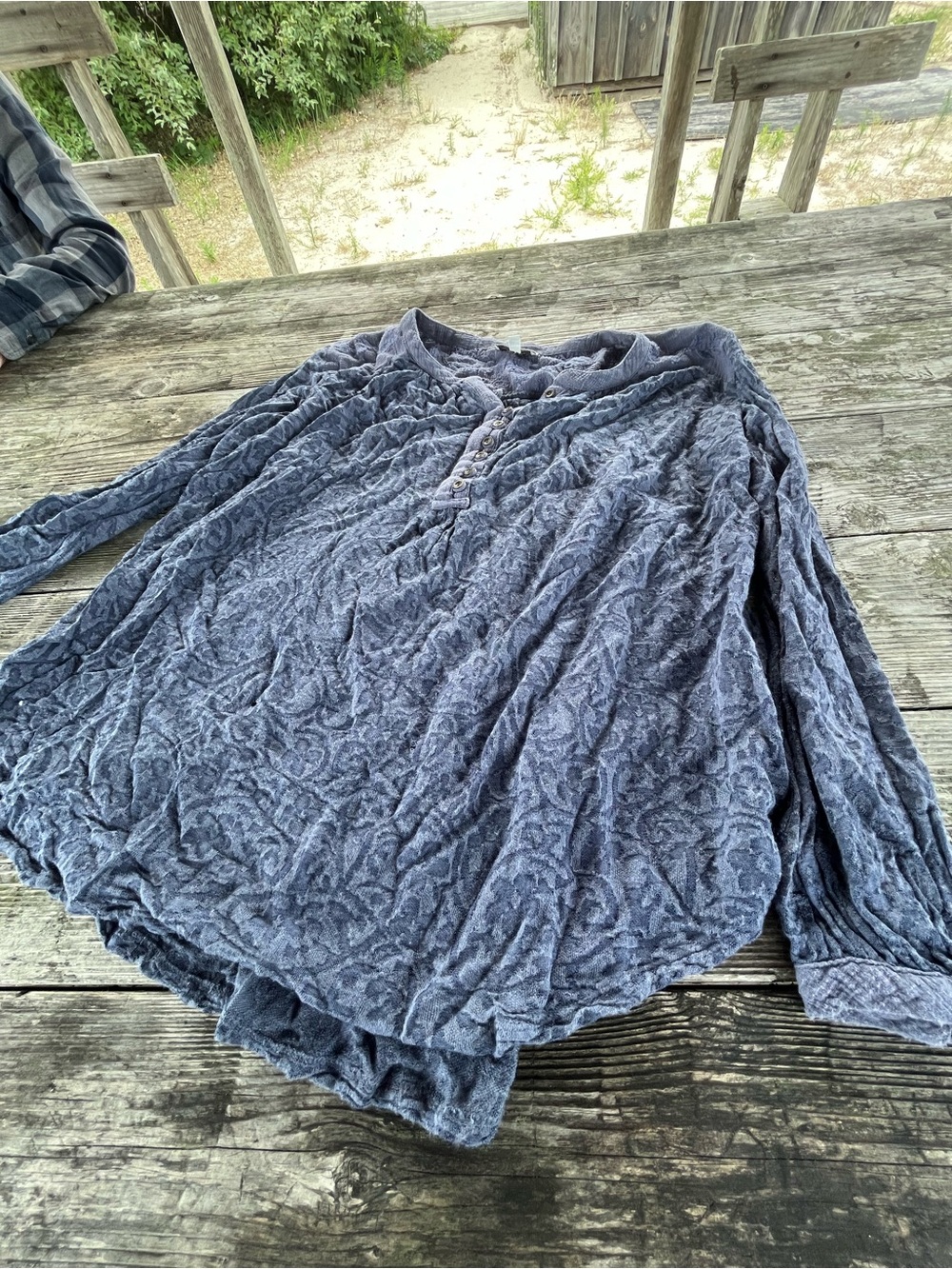 LUCKY BRAND  girls top  sleeves sz large